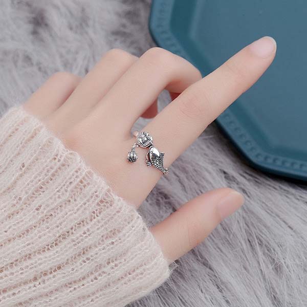 Bague japonaise Argent