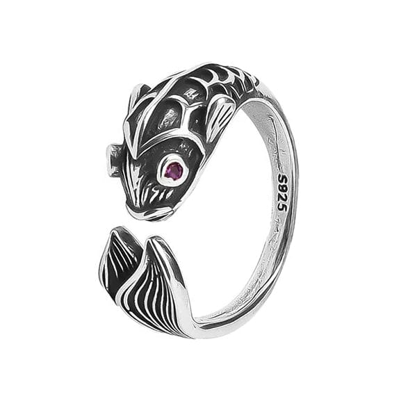 Bague japonaise Carpe Koi