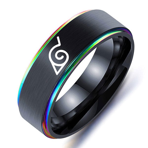 Bague japonaise Manga Arc en ciel / 53 mm