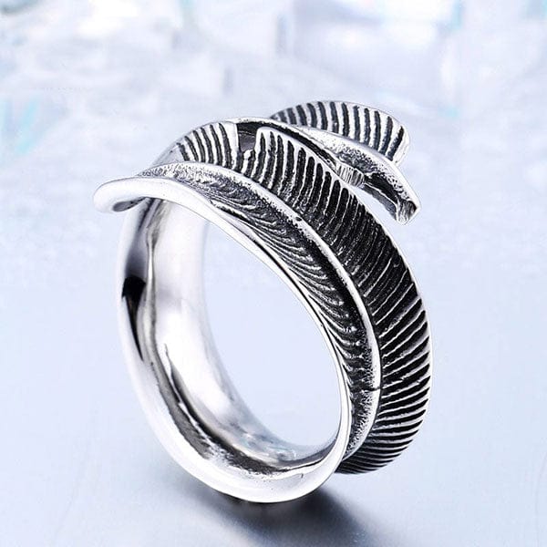 Bague japonaise Plumes