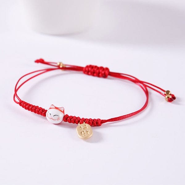 Bracelet Félin Nippon Rouge