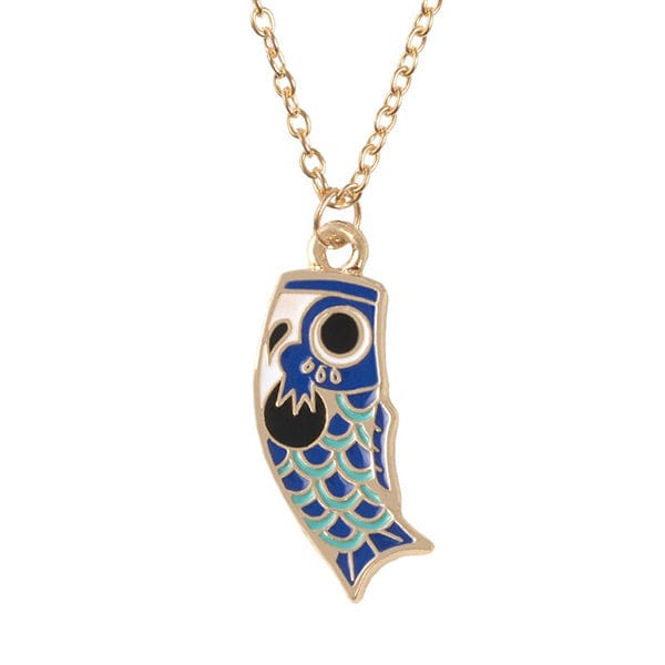 Collier Koi Nippon Bleu