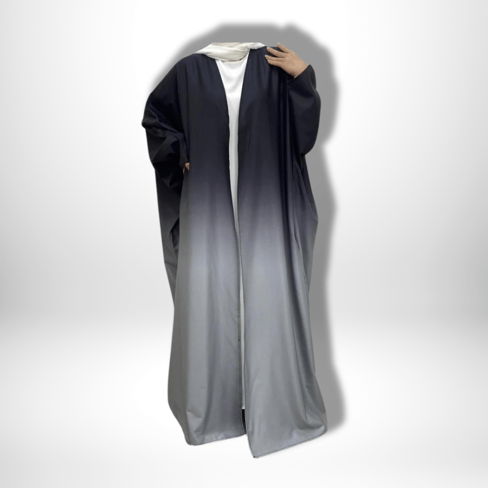 Kimono Abaya Nuance Noir/Gris / S