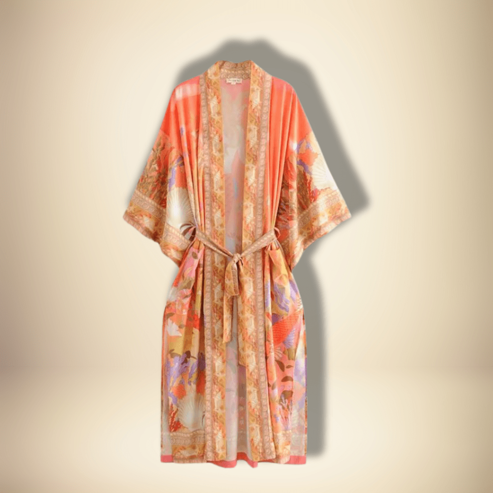 Kimono de plage Orange Orange / S