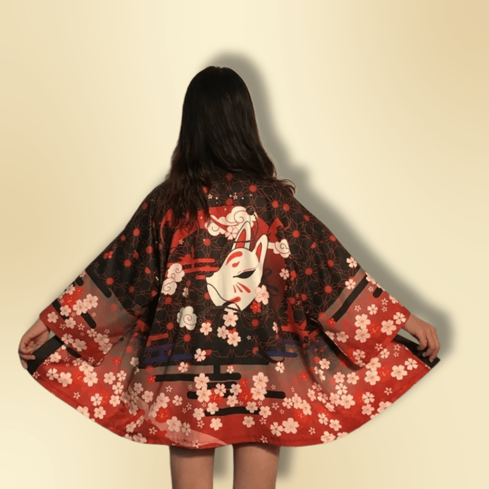 Kimono enfant Fox Rouge / 100 CM