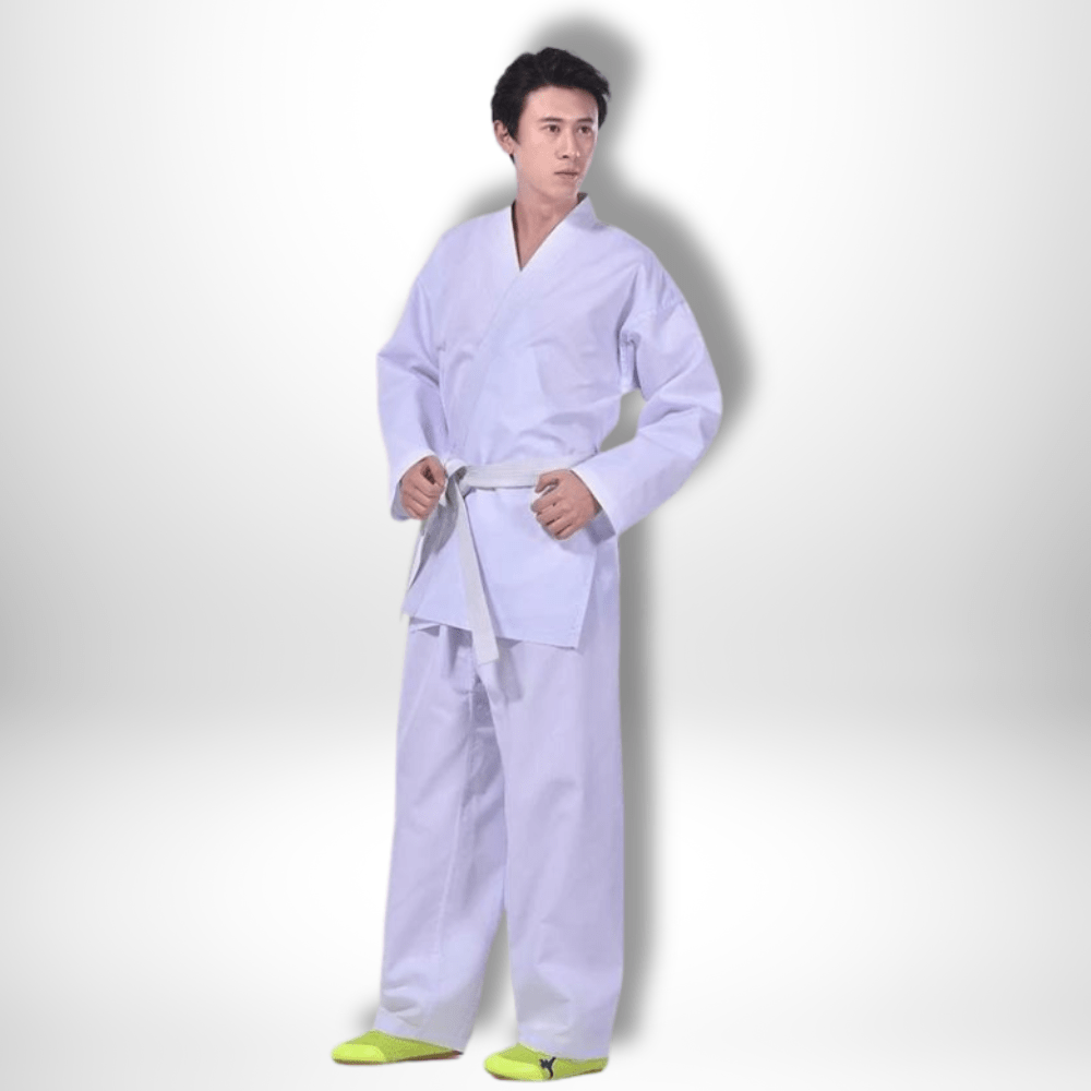 Kimono japonais de karaté homme Blanc / 160 CM