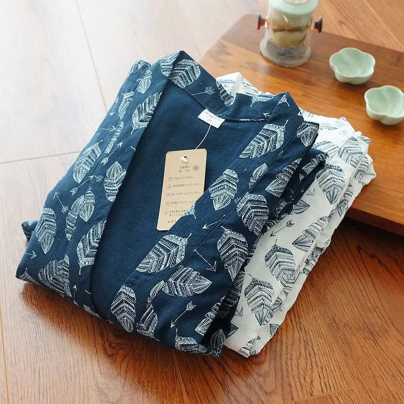 Peignoir kimono homme Nature