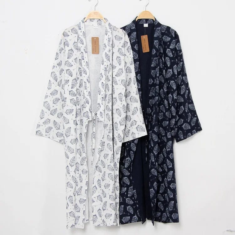 Peignoir kimono homme Nature