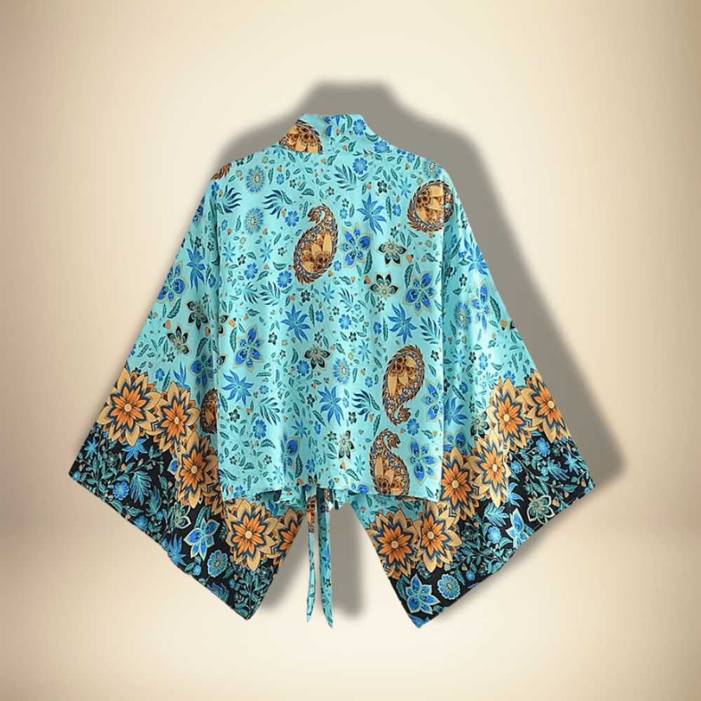 Veste kimono courte pour femme