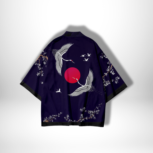 Veste Kimono enfant Bleu / 100 cm