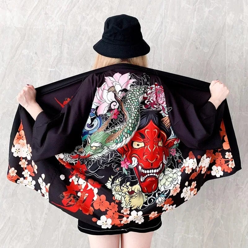 Veste kimono femme Cute