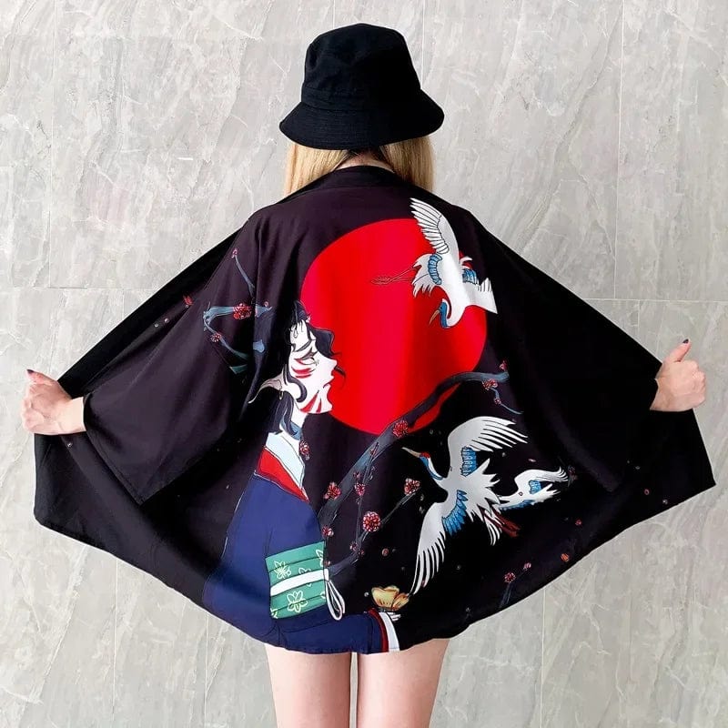 Veste kimono femme Cute