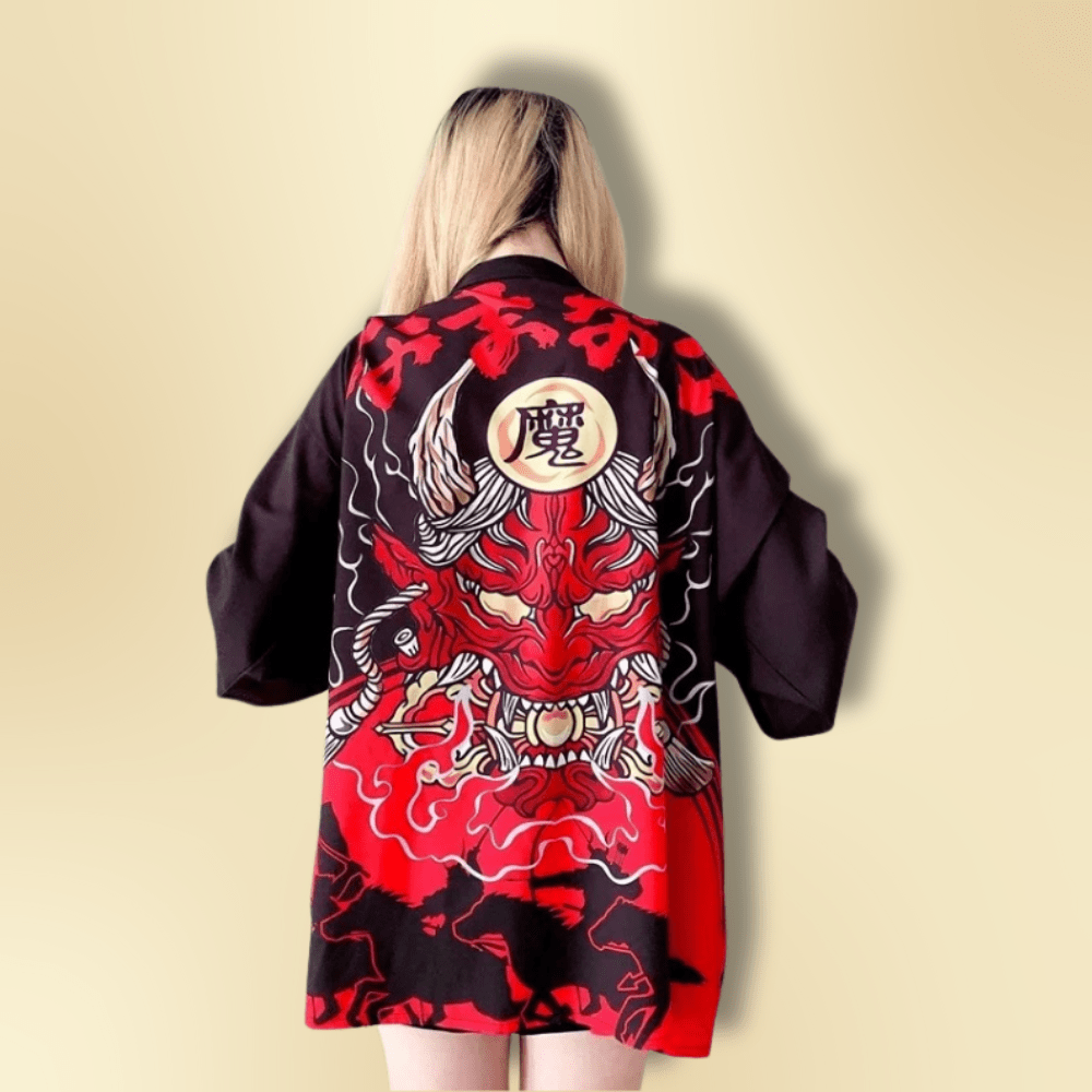 Veste kimono femme RedDevil Rouge / XXS