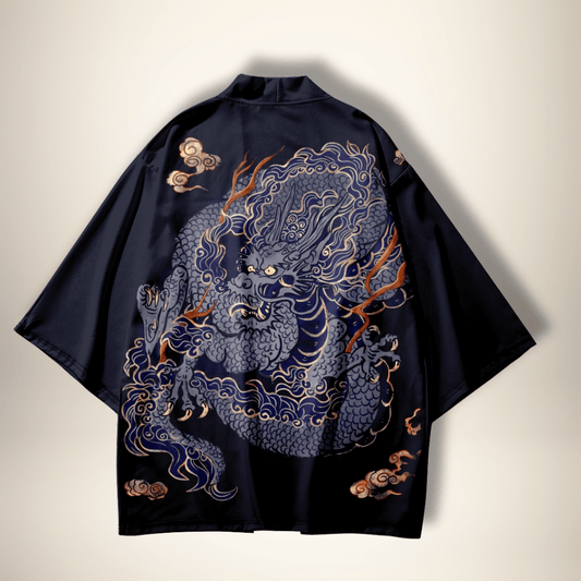 Veste kimono homme BlueDragon Noir / XS