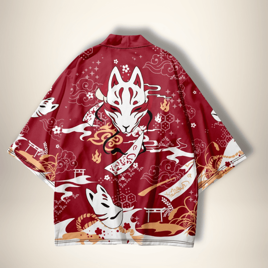 Veste kimono RedFox Rouge / M